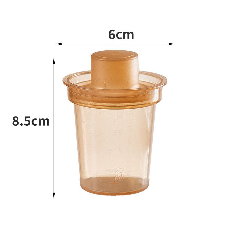 2pcs Hot 80ML High-Quality Milk Powder Box Food Storage Container Moisture-Proof And Dust-Proof Portable PP Material Storage Box