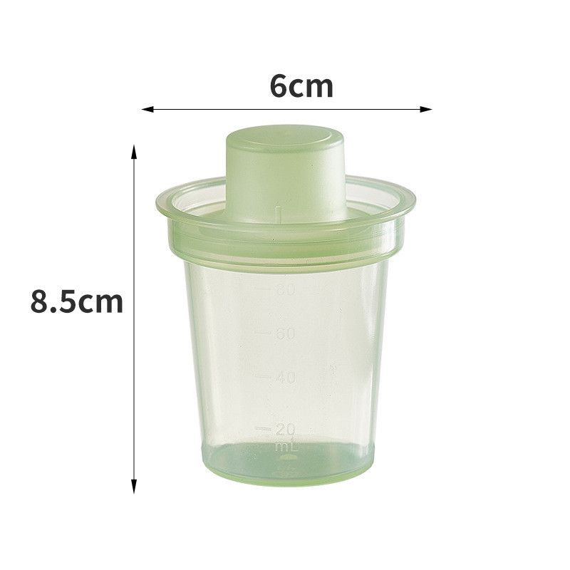 2pcs Hot 80ML High-Quality Milk Powder Box Food Storage Container Moisture-Proof And Dust-Proof Portable PP Material Storage Box