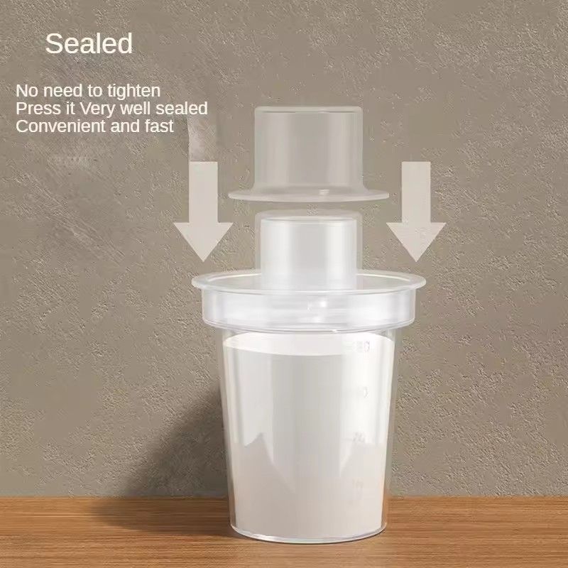 2pcs Hot 80ML High-Quality Milk Powder Box Food Storage Container Moisture-Proof And Dust-Proof Portable PP Material Storage Box
