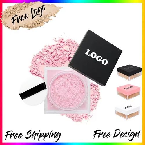 1pc Loose Baking&Setting Powder Long Lasting Oil Control Natural Face Matte Waterproof BrighTening Loose Powder Makeup Cosmetics