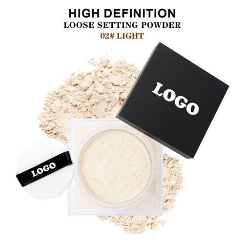1pc Loose Baking&Setting Powder Long Lasting Oil Control Natural Face Matte Waterproof BrighTening Loose Powder Makeup Cosmetics
