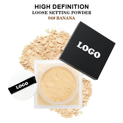 1pc Loose Baking&Setting Powder Long Lasting Oil Control Natural Face Matte Waterproof BrighTening Loose Powder Makeup Cosmetics
