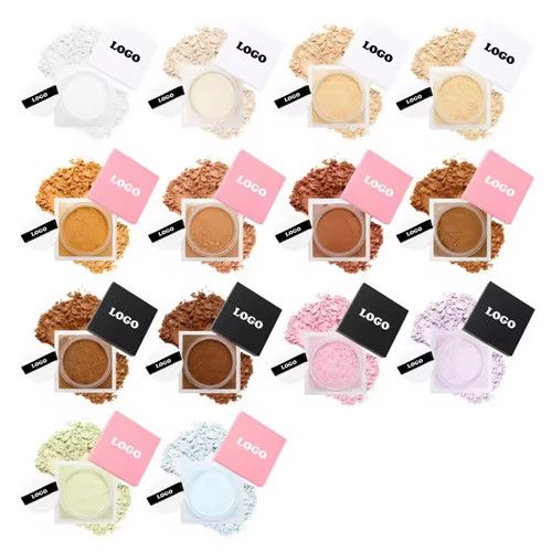 1pc Loose Baking&Setting Powder Long Lasting Oil Control Natural Face Matte Waterproof BrighTening Loose Powder Makeup Cosmetics