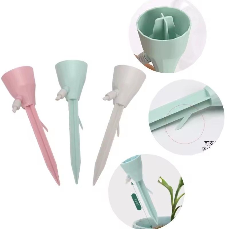 3pcs Adjustable Drip Irrigation System Automatic Self Watering Spikes Plants Indoor Outdoor Potted Plants Irrigation System