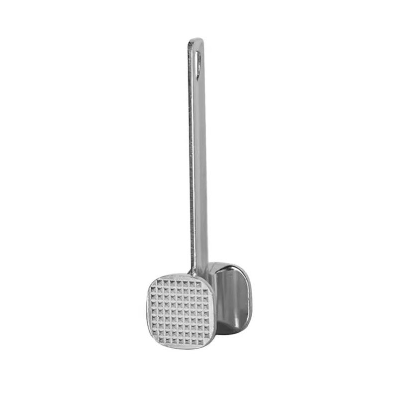 1PC Meat Tenderizer Hammer Two Sides Loose Meat Mallet Tool for Pounding Beef Steak Stainless Steel Meat Hammer Kitchen Tool