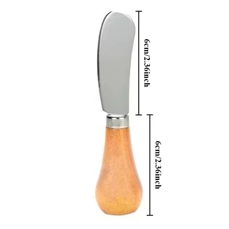 1PC Stainless Steel Butter Knife Mini Cheese Spreader Cream Jam Dessert Utensil Toast Cutter Kitchen Tool for Spread Serve