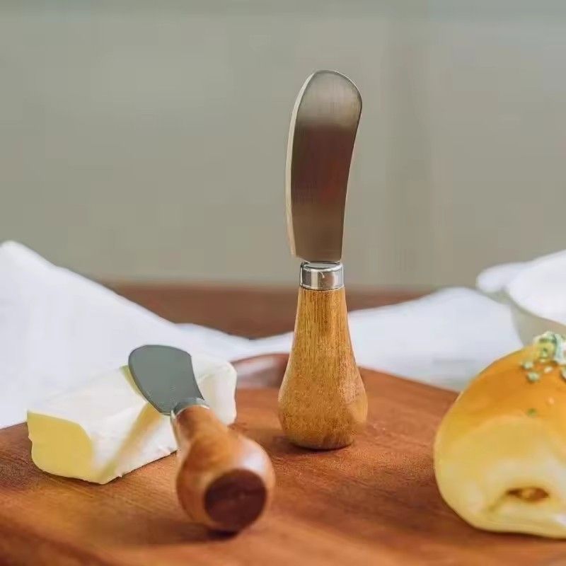 1PC Stainless Steel Butter Knife Mini Cheese Spreader Cream Jam Dessert Utensil Toast Cutter Kitchen Tool for Spread Serve