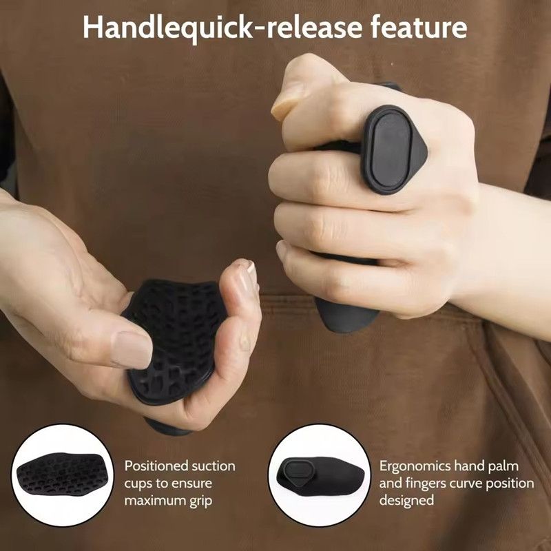 1Pair Portable and Easy-to-use Anti Slip Training Gloves, Used for Weightlifter Palm Protection,Sports Training Hand Grips Gifts