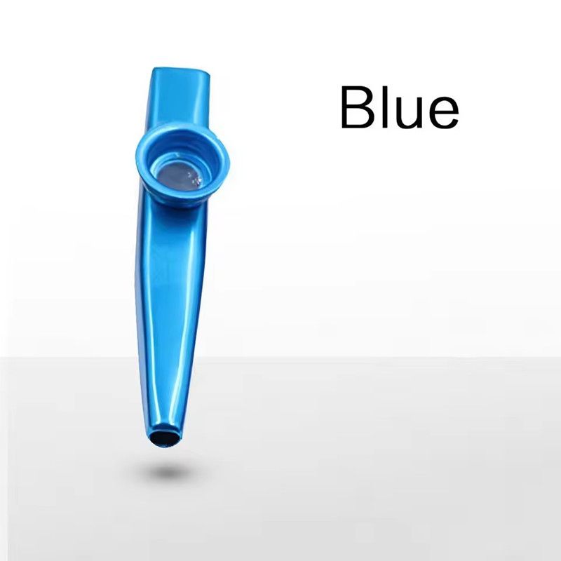 1PC Metal Kazoo Musical Instruments Flutes Diaphragm Mouth Kazoos Musical Instruments Good Companion for Guitar