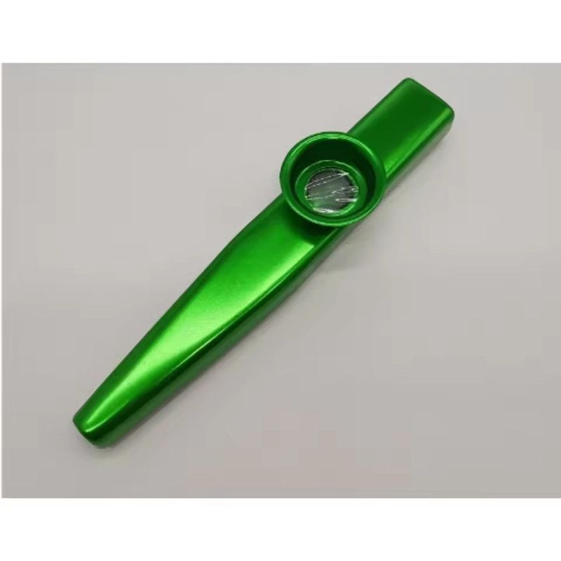 1PC Metal Kazoo Musical Instruments Flutes Diaphragm Mouth Kazoos Musical Instruments Good Companion for Guitar