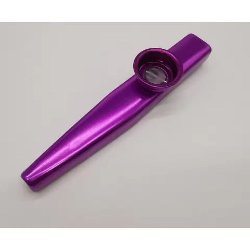 1PC Metal Kazoo Musical Instruments Flutes Diaphragm Mouth Kazoos Musical Instruments Good Companion for Guitar