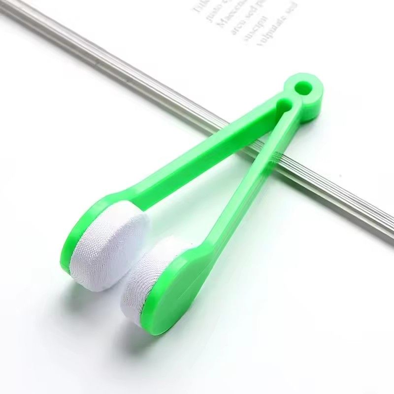 5pcs Glasses Cleaning Rub Portable Multifunctional Mini Eye Glasses Cleaner Brush Sunglasses Spectacles Microfiber Wiping Tool