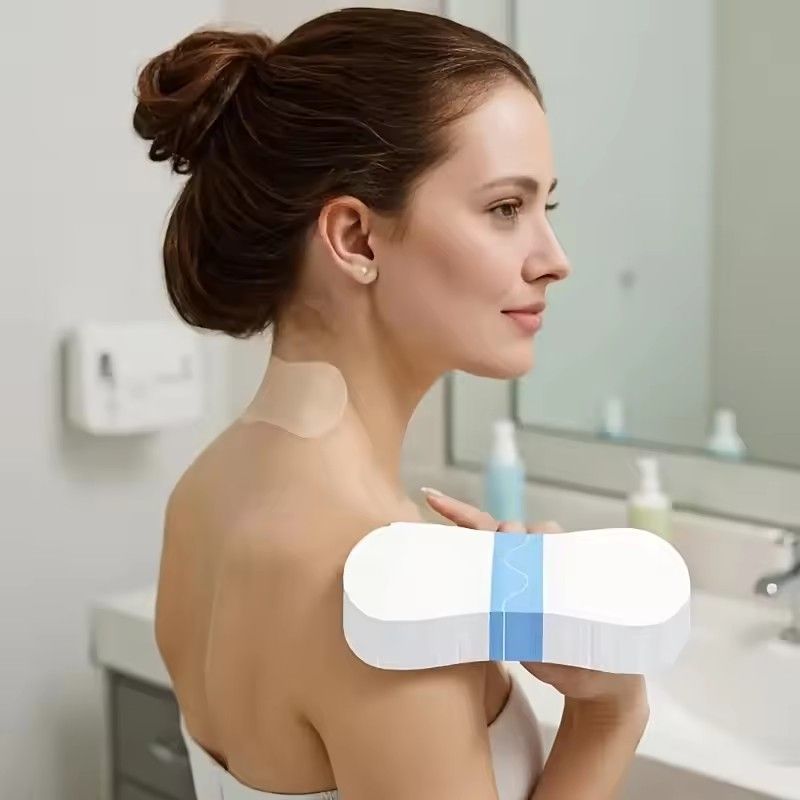 20PCS Neck Wrinkle Care Lifting Patche Skin Friendly Seamless Waterproof Breathable Membrane Invisible Fit Anti Aging Firming