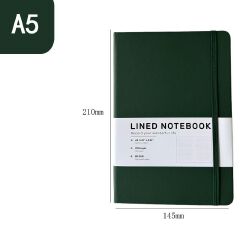 A5 PU Imitation Leather Office Hard Cover Notebook Printing Logo Notepad 100 Sheets of Paper Office Supplies Notebook Stationery