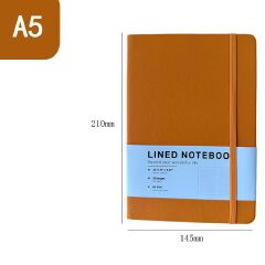 A5 PU Imitation Leather Office Hard Cover Notebook Printing Logo Notepad 100 Sheets of Paper Office Supplies Notebook Stationery