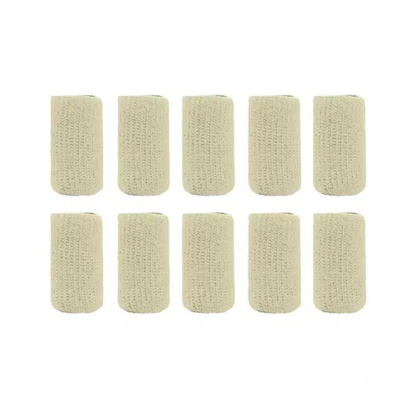 10pcs Nylon Finger Sleeve Support Thumb Brace Protector Gear Breathable Elastic Finger Tape For Basketball Tennis Sports Gym