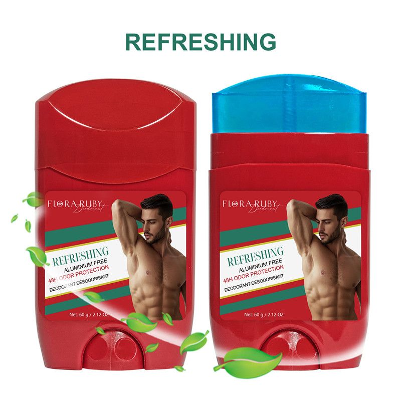 1PC Men Sandalwood Deodorant Stick Sweating Keep Drying Lasting Fragrance Remove Armpit Odor Underarm Refresh Sticks Refresh