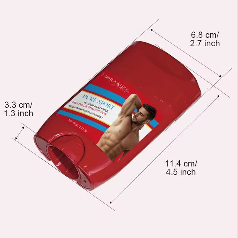 1PC Men Sandalwood Deodorant Stick Sweating Keep Drying Lasting Fragrance Remove Armpit Odor Underarm Refresh Sticks Refresh