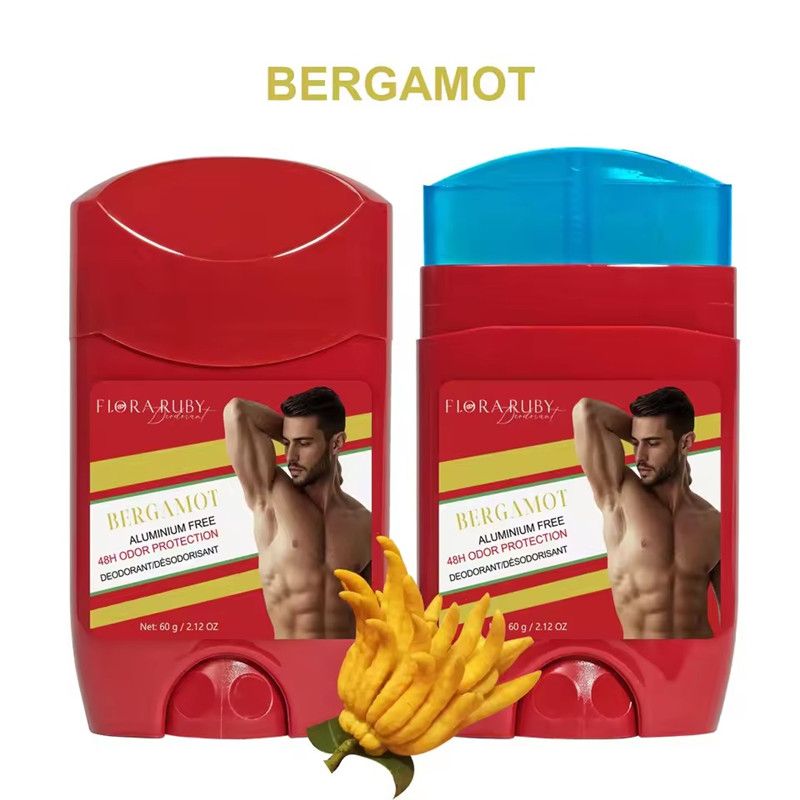1PC Men Sandalwood Deodorant Stick Sweating Keep Drying Lasting Fragrance Remove Armpit Odor Underarm Refresh Sticks Refresh