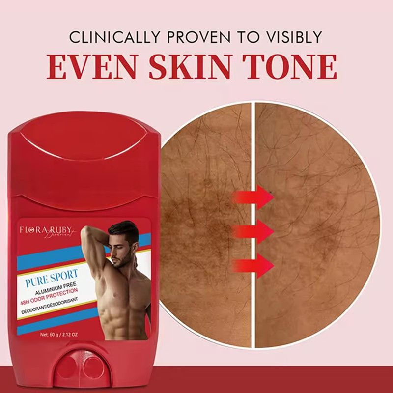 1PC Men Sandalwood Deodorant Stick Sweating Keep Drying Lasting Fragrance Remove Armpit Odor Underarm Refresh Sticks Refresh