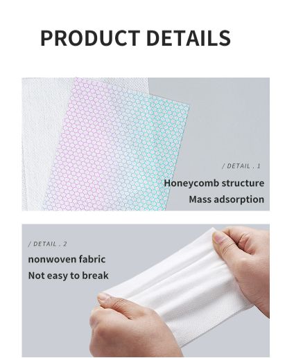 50PCS Color Absorbing Film Household Machine Wash nonwovens Anti Cross Dyeing Paper Clothes Mixed Washing No Cross Color Tools