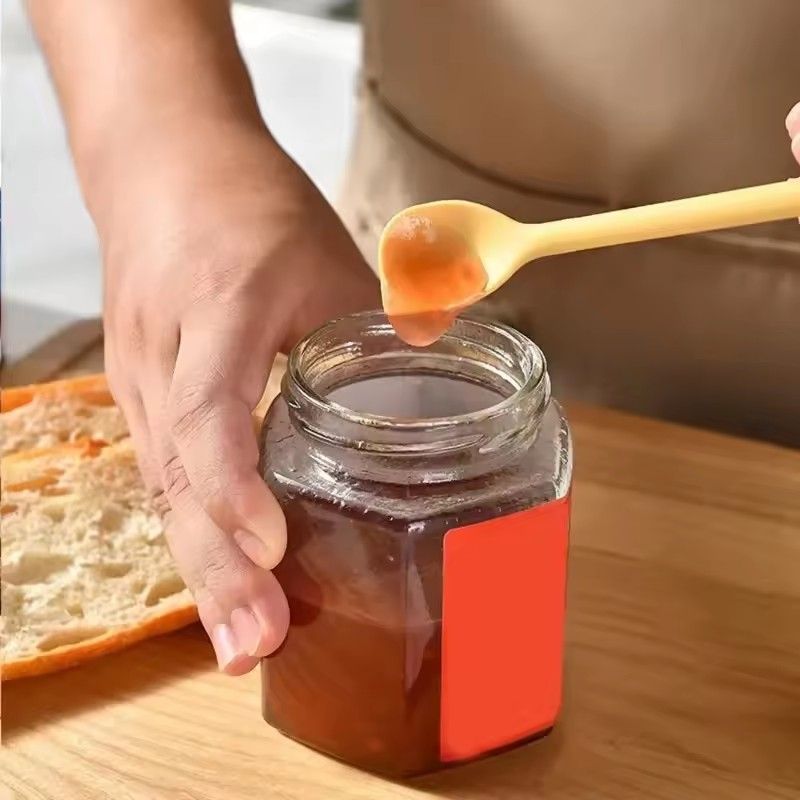 1PC Silicone Spatula Heat Resistant Long Handle Dual-Ended Scraper with Spoon Jam Spatulas Kitchen Gadget Kitchen Accessories