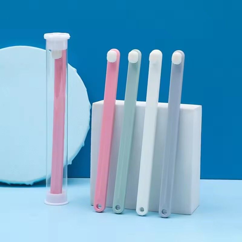 1PC Super Soft Pet Toothbrush With Box Portable Pet Teeth Cleaning Bad Breath Care Tooth Brush Tool Dog Cat Cleaning Supplies