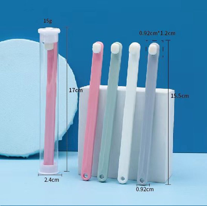 1PC Super Soft Pet Toothbrush With Box Portable Pet Teeth Cleaning Bad Breath Care Tooth Brush Tool Dog Cat Cleaning Supplies