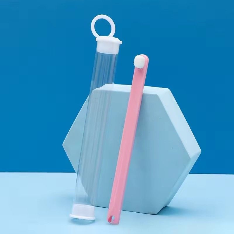 1PC Super Soft Pet Toothbrush With Box Portable Pet Teeth Cleaning Bad Breath Care Tooth Brush Tool Dog Cat Cleaning Supplies