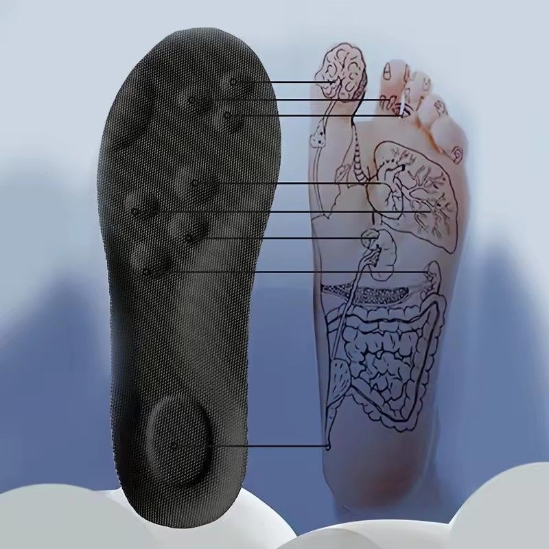 1Pair High Elasticity Latex Sport Insoles Soft Shoe Pads Arch Support Orthotic Insoles Breathable Deodorant Insole