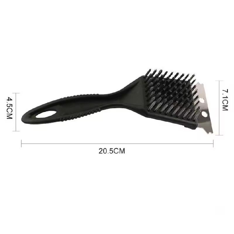 1PC BBQ Tools Stainless Steel Cleaning Brush Kitchen Tools BBQ Grill Easy To Use Cleaning Clear Hard To Remove Residue