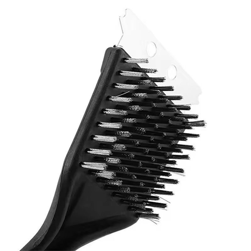 1PC BBQ Tools Stainless Steel Cleaning Brush Kitchen Tools BBQ Grill Easy To Use Cleaning Clear Hard To Remove Residue