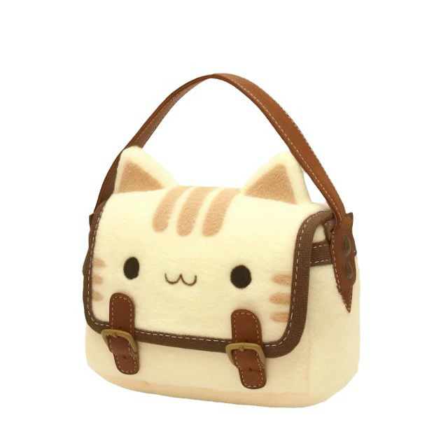 1PC  Cute Clutch Bag Plush Backpack Furry Cat Bag Adorable Kitten Handbag for Woman Kids Cartoon 2025 New Kitten Handbag