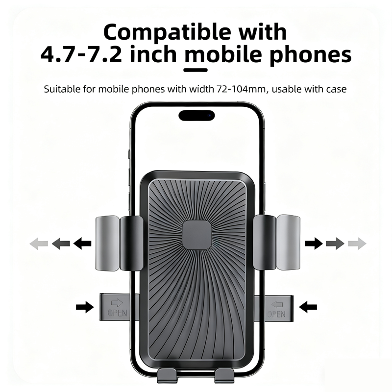 1PCElectric car navigation phone bracket suitable for motorcycle riders, car pedals, electric bicycles, shockproof phone bracket