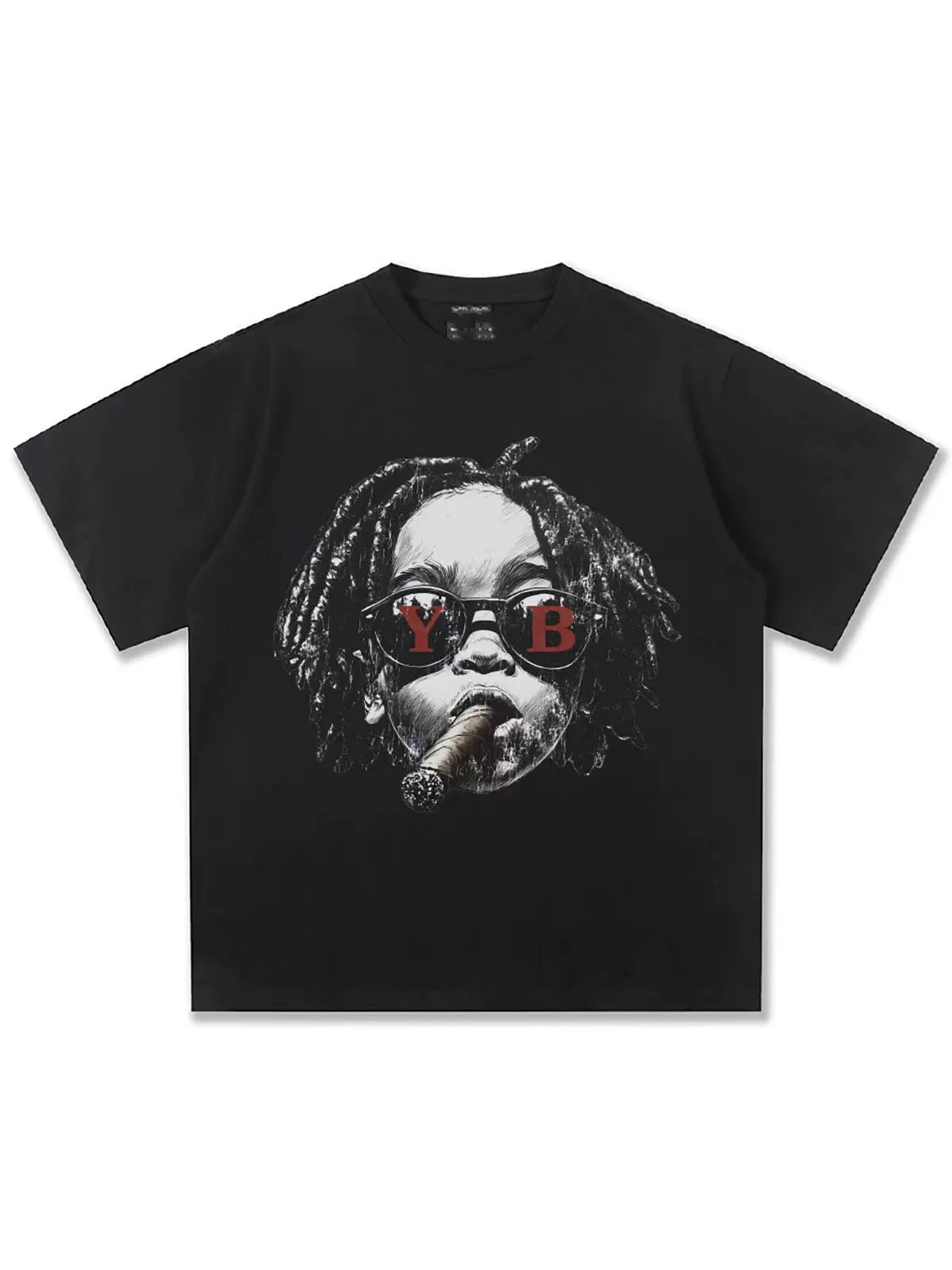 1PC  Summer pure cotton cartoon printed short sleeved men's and women's clothing, children's T-shirt, breathable top