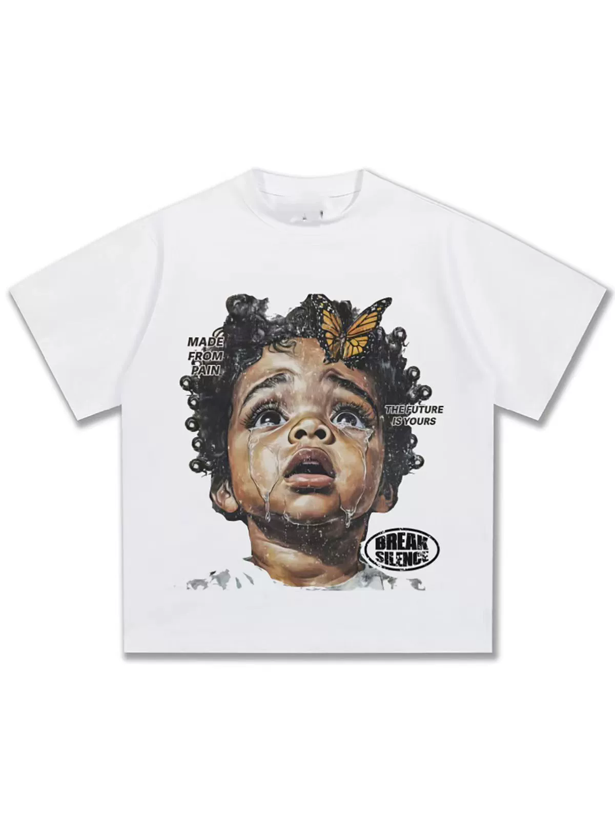 1PC  Summer pure cotton cartoon printed short sleeved men's and women's clothing, children's T-shirt, breathable top