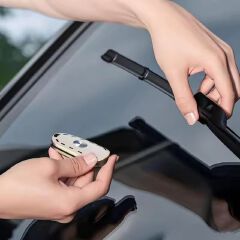 1PC Automotive Wiper Restorer Wiper Cutter Cleaning Tool Portable Ergonomic Automotive Restore Accessories For Vehicle