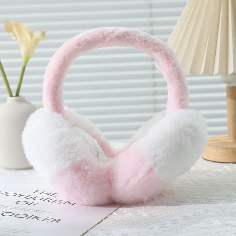 1PC Fashion Plush Earmuffs Portable Foldable Ear Warmer High-quality Winter Warm Earflap Cold Protection Soft Outdoor Ear Cover