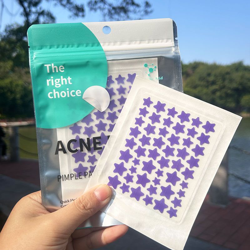 51PCS Acne Patch Facial Skin Care Fade Blemishes Pimple Marks Closed Acne Blemishes Cover Acne Pimple Repair Patch B2-1042