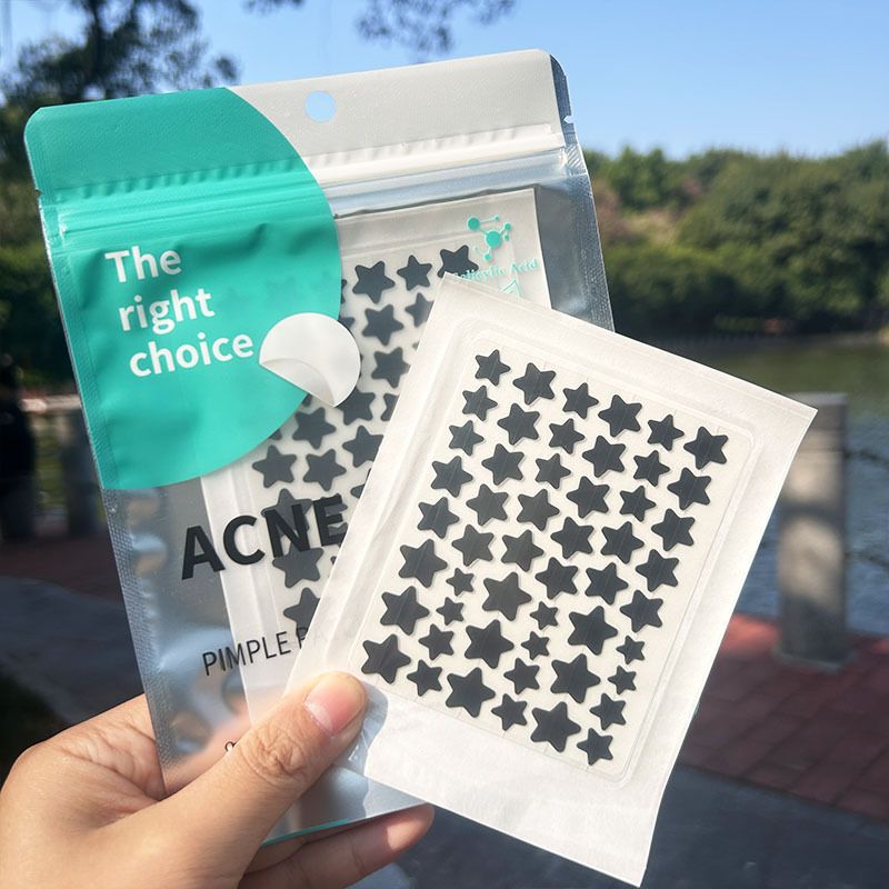 51PCS Acne Patch Facial Skin Care Fade Blemishes Pimple Marks Closed Acne Blemishes Cover Acne Pimple Repair Patch B2-1042