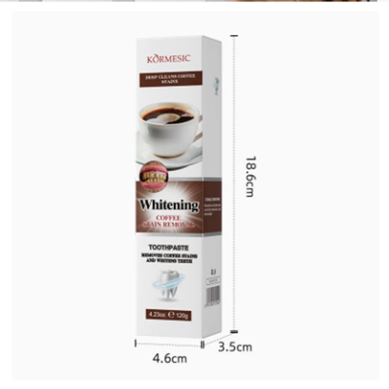Coffee Stain Removal Toothpaste Whiten Tooth Remover Plaque Improve Bad Breath Protect Enamel Dental Bleach Brighten Toothpaste