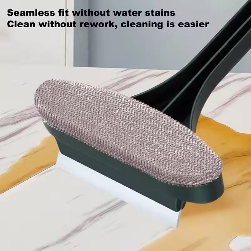1PC 2-in-1 window screen cleaning brush Carpet Brush Dust Removal Brush Home Cleaning Tools No need to remove and wash Squeegee