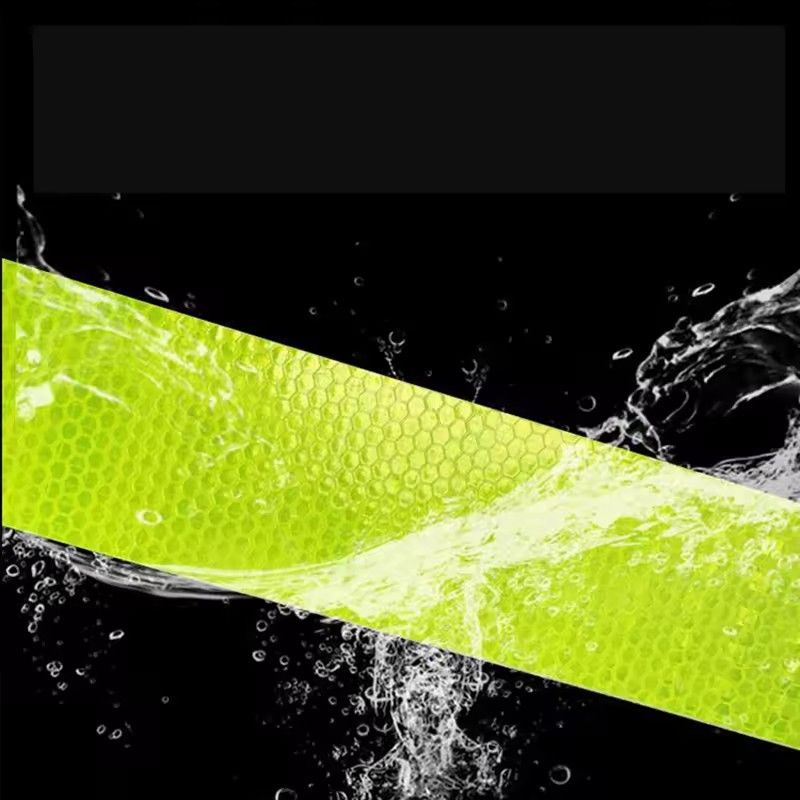 5cm*300cm Car Reflective Tape Safety Warning Car Decoration Sticker Reflector Protective Tape Strip Film Auto Motorcycle Sticker