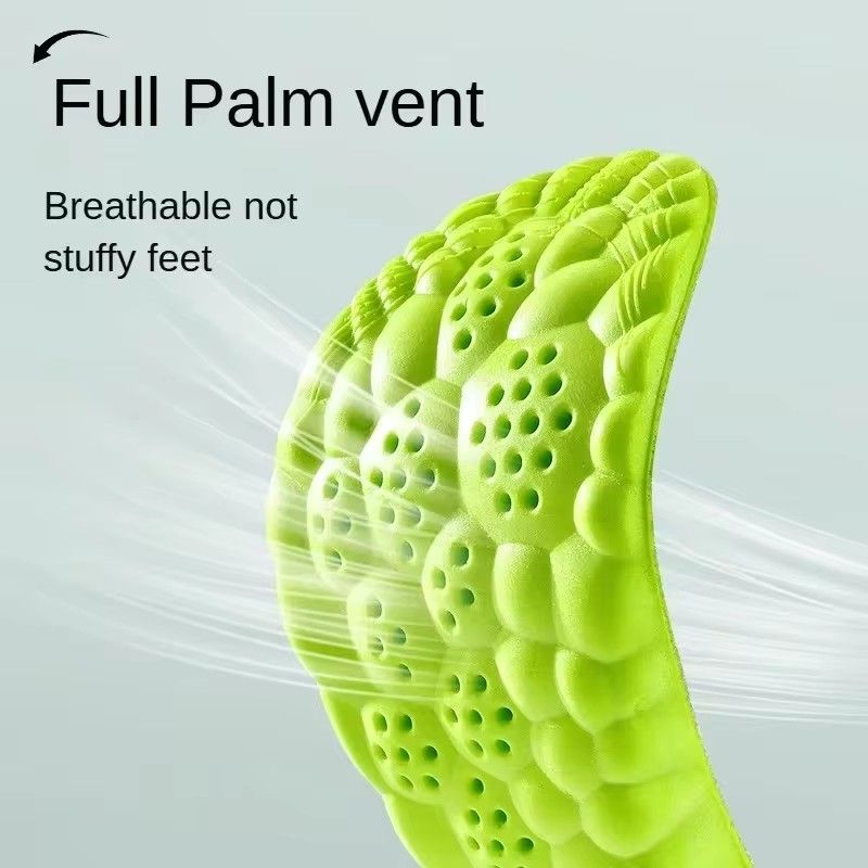 1 Pair Height Increase Insoles Memory Foam Shoe Inserts Soft Comfortable Cushioning Foot Pads for Men and Women