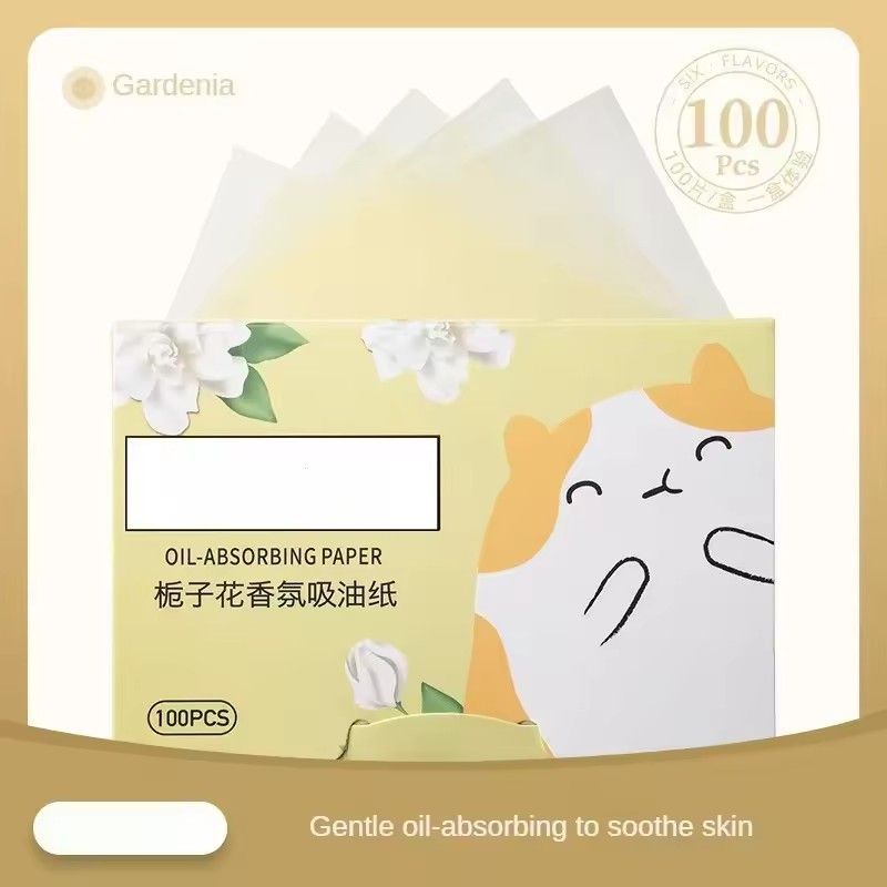 200Pcs New Face Oil Blotting Paper Protable Matting Face Wipes Facial Cleanser Oil Control Oil-absorbing Face Cleaning Tools