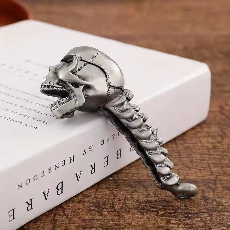1PC Alloy Skull Bottle Opener Halloween Funny Creative Personalised Beer Can Opener Multifunctional Kitchen Gadgets Kitchen Tool