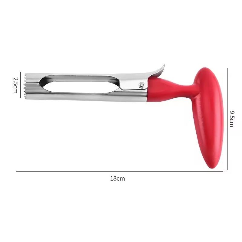 1pc Stainless Steel Apple Corer Fruit Seed Core Remover Fruit Cutter Seeder Slicer Durable Kitchen Gadgets Vegetable Tools