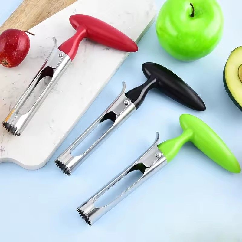 1pc Stainless Steel Apple Corer Fruit Seed Core Remover Fruit Cutter Seeder Slicer Durable Kitchen Gadgets Vegetable Tools