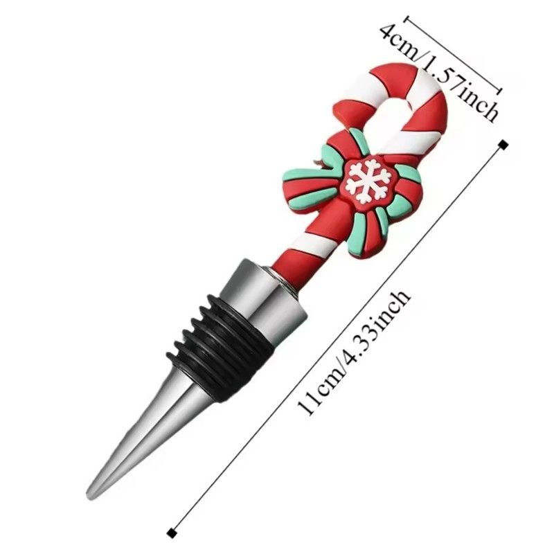 1PC European and American Small Gifts Christmas Gifts Parties Parties Gifts Christmas Trees Sealed and Preserved Wine Stoppers