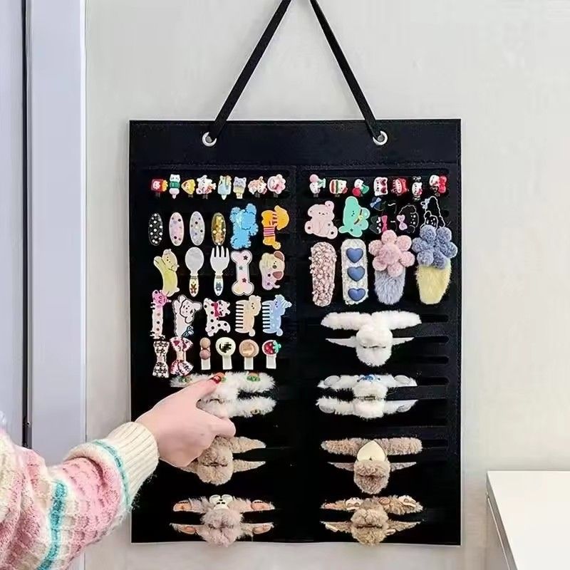 1PC Large Capacity Hair Bows Organizer Wall Headband Holder Hair Clip Jewelry And Accessory Hair Bows Holder